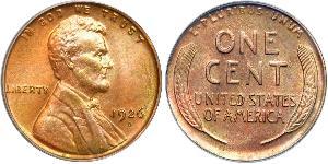 1 Cent 美利堅合眾國 (1776 - ) 青铜 亚伯拉罕·林肯