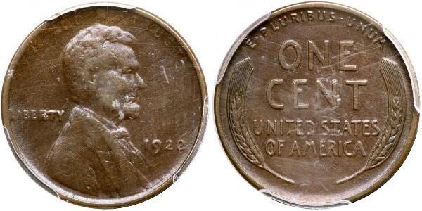 1 Cent 美利堅合眾國 (1776 - ) 青铜 亚伯拉罕·林肯