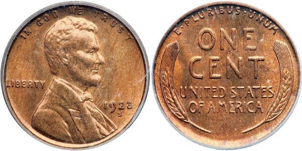 1 Cent 美利堅合眾國 (1776 - ) 青铜 亚伯拉罕·林肯