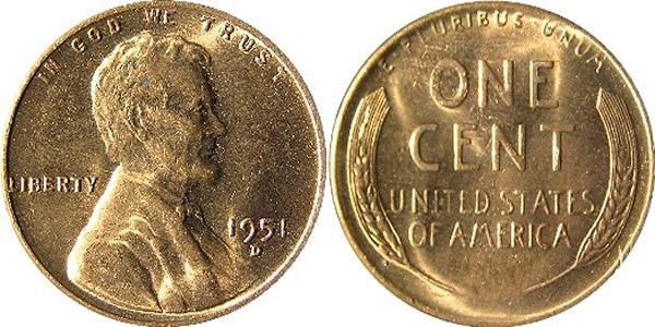 1 Cent 美利堅合眾國 (1776 - ) 青铜 亚伯拉罕·林肯