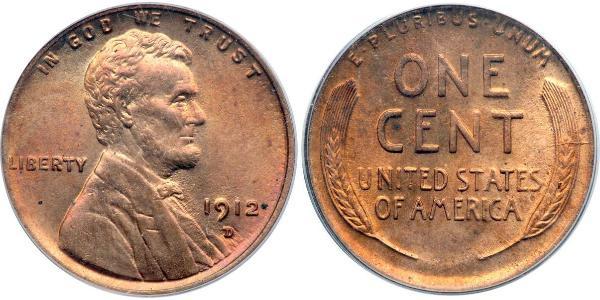 1 Cent 美利堅合眾國 (1776 - ) 青铜 亚伯拉罕·林肯
