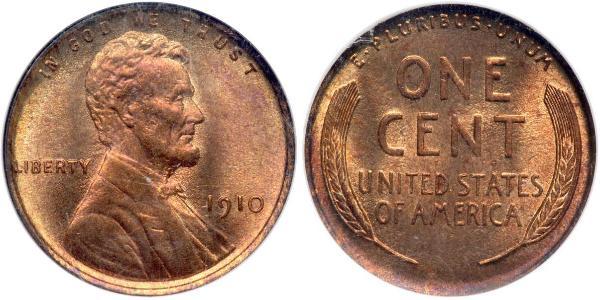 1 Cent 美利堅合眾國 (1776 - ) 青铜 亚伯拉罕·林肯