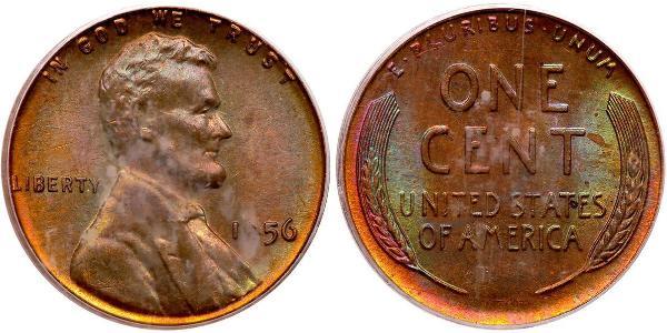 1 Cent 美利堅合眾國 (1776 - ) 青铜 亚伯拉罕·林肯