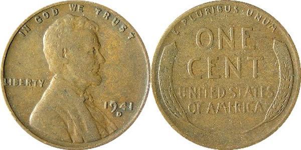 1 Cent 美利堅合眾國 (1776 - ) 青铜 亚伯拉罕·林肯