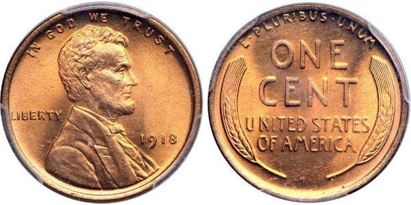 1 Cent 美利堅合眾國 (1776 - ) 青铜 亚伯拉罕·林肯