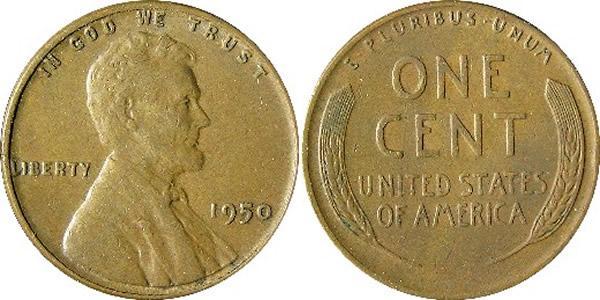 1 Cent 美利堅合眾國 (1776 - ) 青铜 亚伯拉罕·林肯