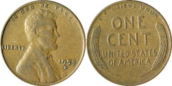 1 Cent 美利堅合眾國 (1776 - ) 青铜 亚伯拉罕·林肯