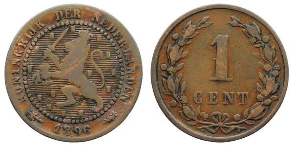 1 Cent 荷兰王国 青铜 