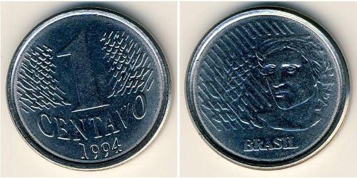 1 Centavo Brasile Acciaio 