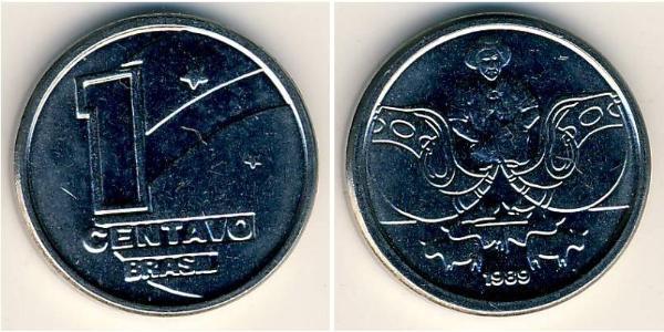 1 Centavo Brasil Acero 