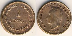 1 Centavo El Salvador Bronce 