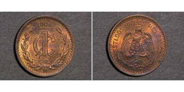 1 Centavo México (1867 - ) Bronce 