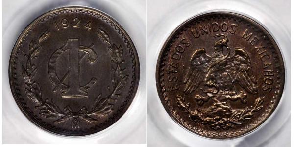 1 Centavo México (1867 - ) Bronce 