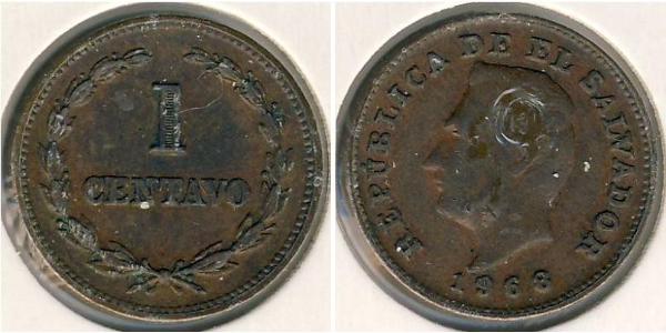 1 Centavo El Salvador Bronze 