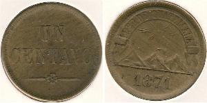 1 Centavo Guatemala Bronze 