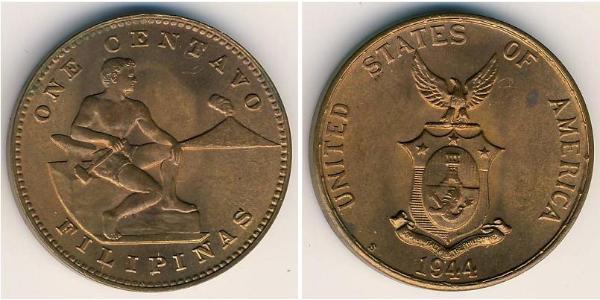 1 Centavo Philippines Bronze 