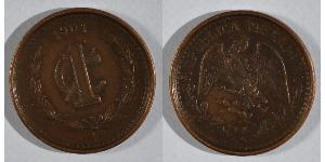 1 Centavo United Mexican States (1867 - ) Bronze 