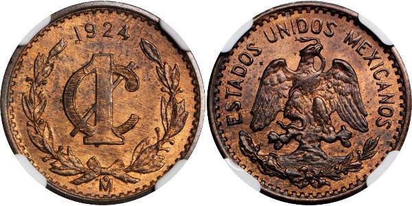 1 Centavo United Mexican States (1867 - ) Bronze 