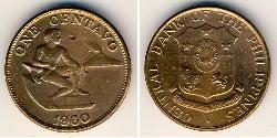 1 Centavo Filippine Bronzo 