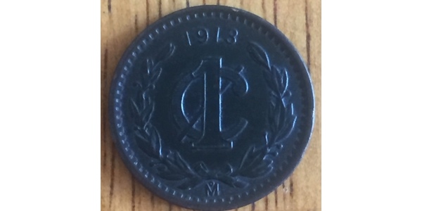 1 Centavo Messico (1867 - ) Bronzo 