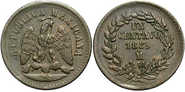 1 Centavo México (1867 - ) Cobre 