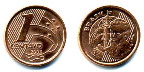 1 Centavo Brasil Cobre/Acero 