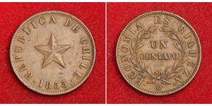1 Centavo Chile Copper 
