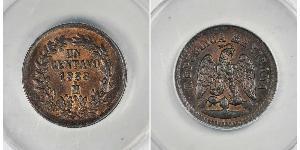 1 Centavo United Mexican States (1867 - ) Copper 