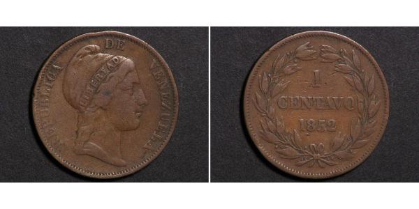 1 Centavo Venezuela Copper 