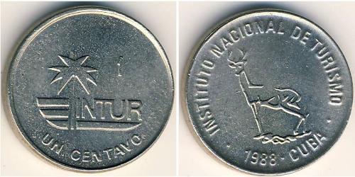 1 Centavo Cuba Copper/Nickel 