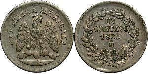 1 Centavo Mexique (1867 - ) Cuivre 