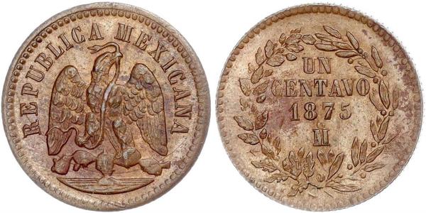 1 Centavo Mexiko (1867 - ) Kupfer 