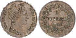 1 Centavo Venezuela Kupfer 