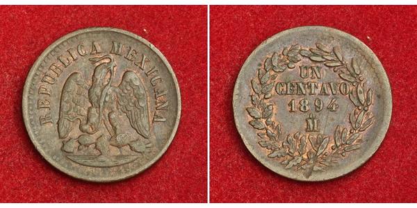 1 Centavo Messico (1867 - ) Rame 