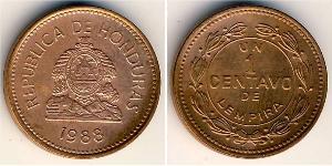 1 Centavo Honduras Steel/銅 