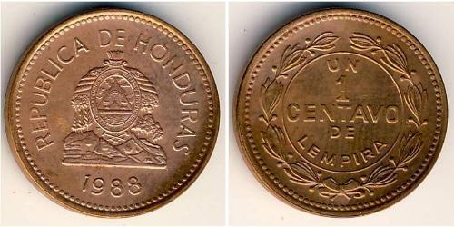 1 Centavo Honduras Steel/銅 