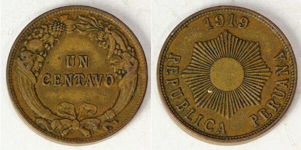1 Centavo Peru  