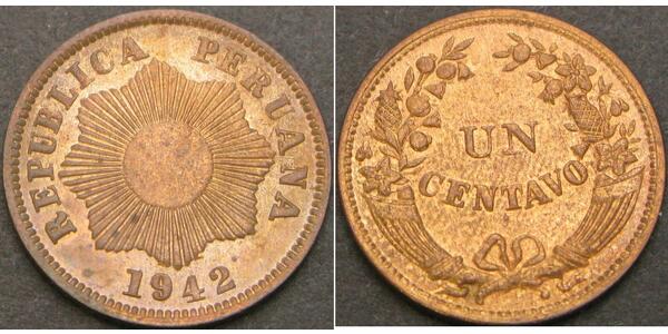 1 Centavo Peru  
