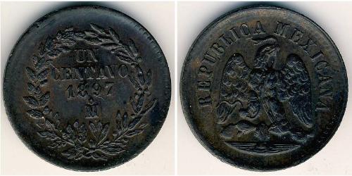 1 Centavo 墨西哥 銅 