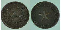 1 Centavo 智利 銅 