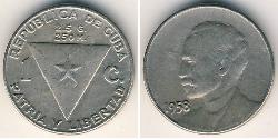 1 Centavo Cuba 镍/銅 