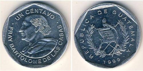 1 Centavo 危地马拉 銅/镍 
