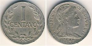 1 Centavo 哥伦比亚 銅/镍 
