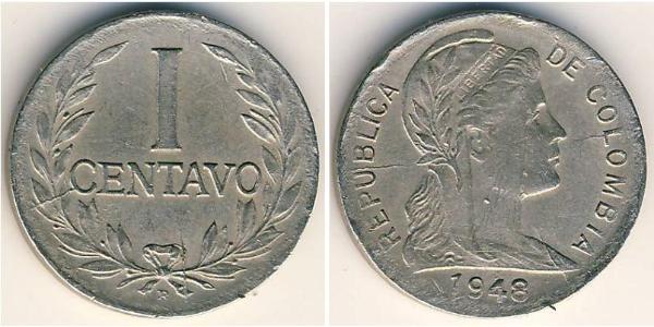 1 Centavo 哥伦比亚 銅/镍 