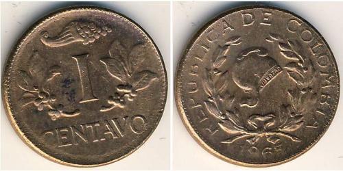 1 Centavo 哥伦比亚 青铜 