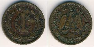 1 Centavo 墨西哥 青铜 