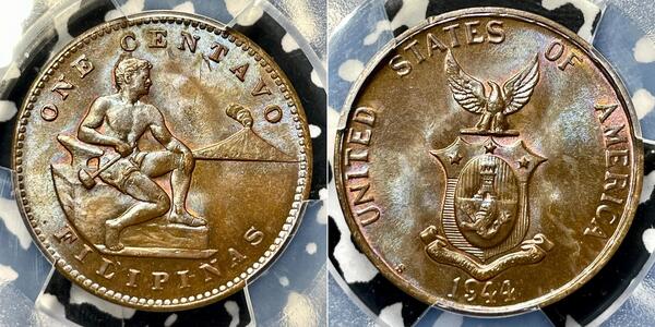 1 Centavo 菲律宾 青铜 
