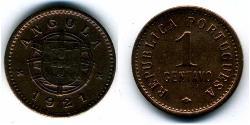 1 Centavo 葡萄牙王國 (1139 - 1910) 青铜 