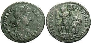 1 Centenionalis Imperio romano (27BC-395) Bronce Constante I (320-350)