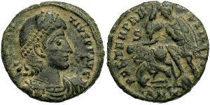 1 Centenionalis Imperio romano (27BC-395) Bronce Constancio II (317 - 361)